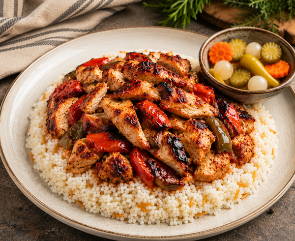 Köz Tavuklu Pilav